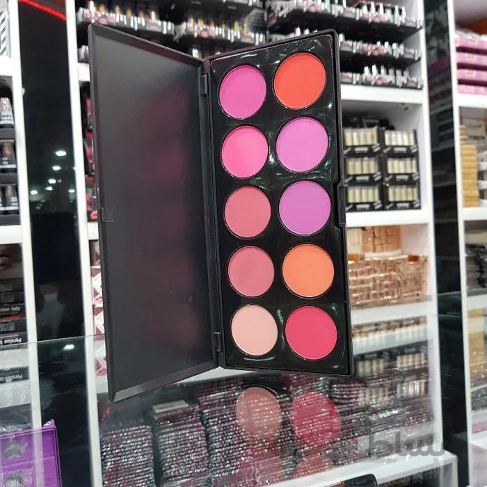 پالت رژگونه ساحلی 10 رنگی JASMYNE FACEBEAUTY