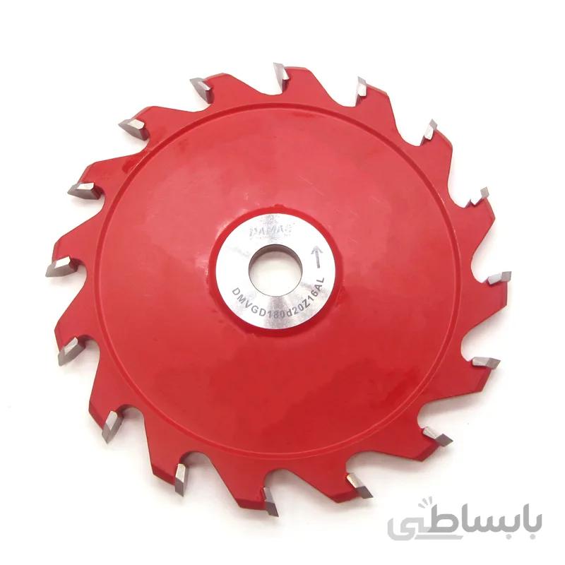 توپی فرز شیارزن کامپوزیت دامار مدل DMVGD180D20Z16AL