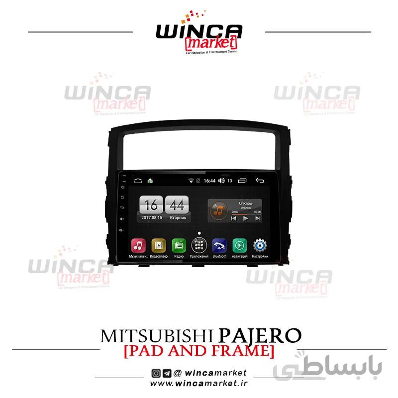 مانیتور میتسوبیشی پاجرو Pajero وینکا اندروید فابریک سری اس 170 پلاس تی ال TL855