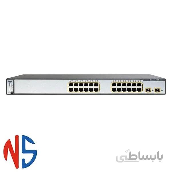 سوئیچ سیسکو WS-C3750-24PS-E