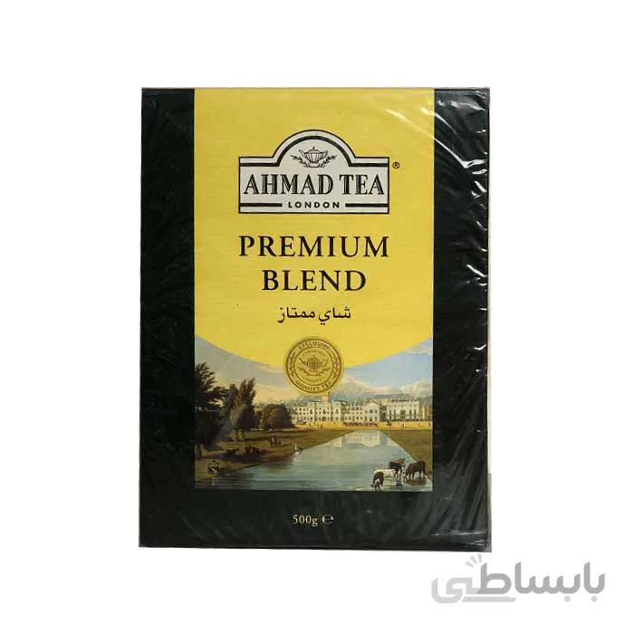 چای احمد انگلیسی اصل مدل پریمیوم بلند Ahmad Tea Premium Blend وزن 500 گرم ا Ahmad