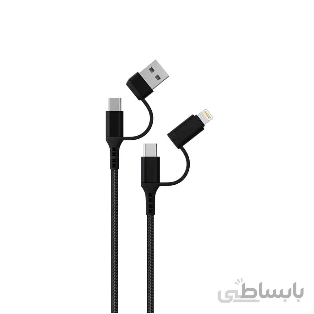 کابل گرین مدل braided 2 in 2