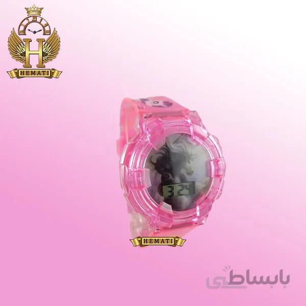 ساعت دخترانه (بچه گانه) اسب شاخدار کامپیوتری موزیکال چراغدار ch208