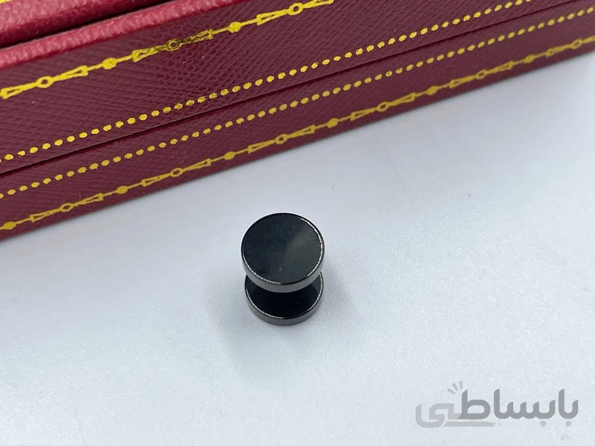 پیرسینگ گوش ساده مشکی