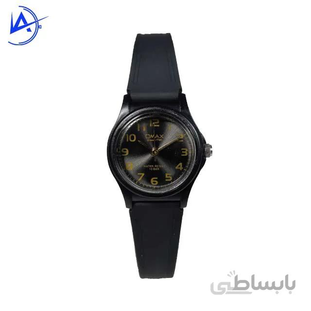 ساعت مچی زنانه OMAX ضد اب مشکی کد 14077
