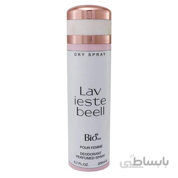 اسپری بدن زنانه بیو استار مدل La Vie Est Belle حجم 200 میلی لیتر