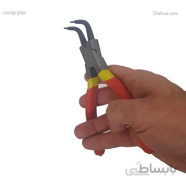 انبر خار جمع کن سر کج ۷ اینچ
