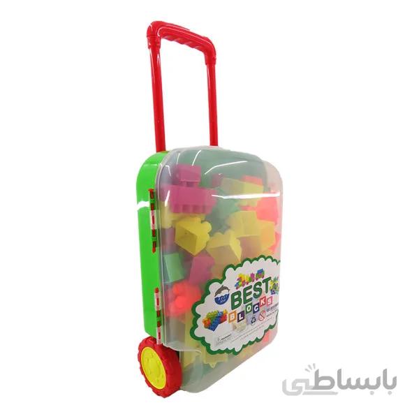 لگو خانه سازی چمدانی چرخ دار کد 1203