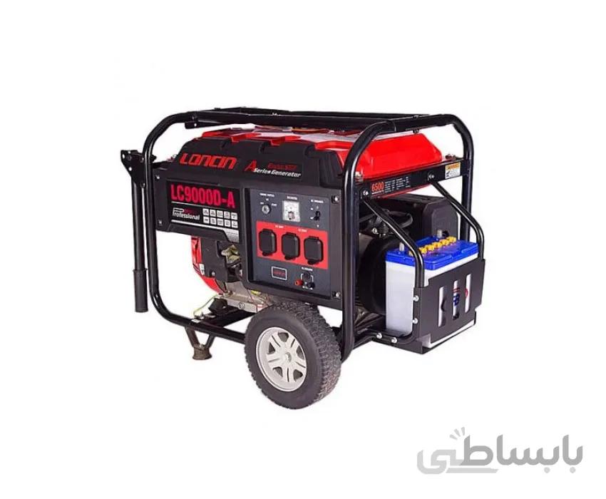 موتور برق دوگانه سوز 6 کیلووات لانسین گاز و بنزین LC9000DAS