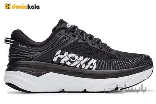 کفش اورجینال هوکا وان وان باندی 7 پیاده روی و اسپرت HOKA ONE ONE BONDI 7 1110531BWHT ا Hiking and sports shoes HOKA BONDI 7 1110531BWHT