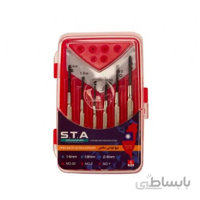 پیچ گوشتی ساعتی دوسو و چهارسو S.T.A