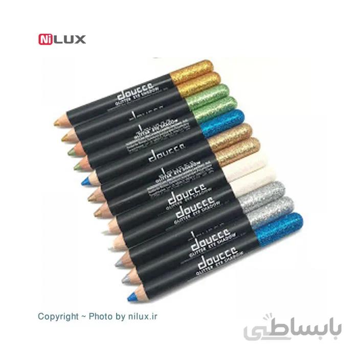 سایه چشم اکلیلی Doucce مدل جلیتر در 6 رنگ مختلف