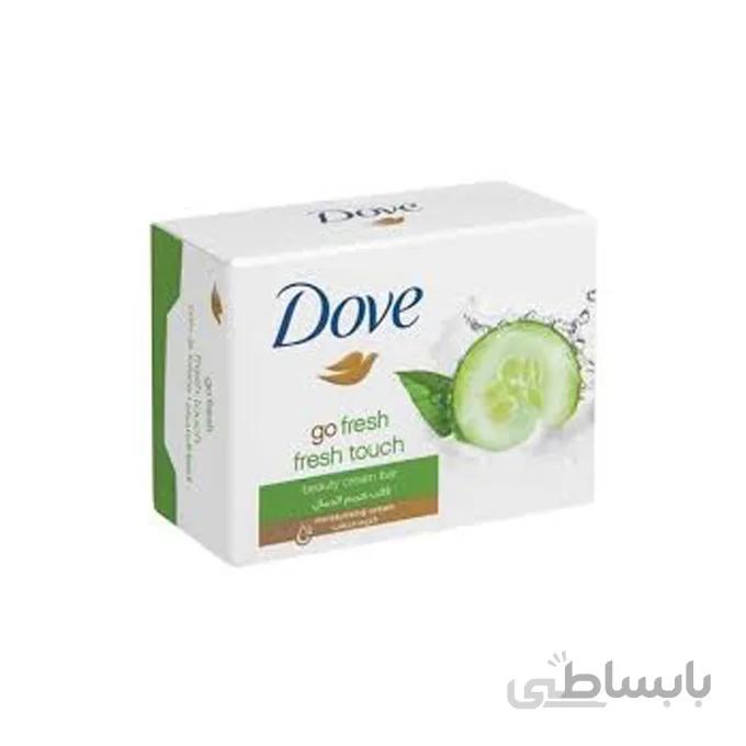 صابون خیار و چای سبز dove مدل Go Fresh حجم 100 گرم