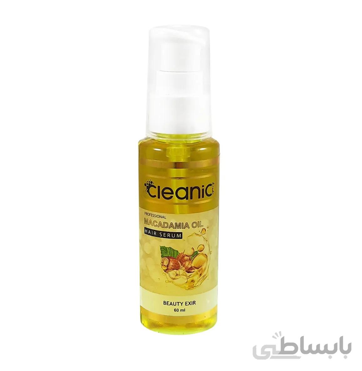 سرم مو روغن ماکادمیا کلینیک