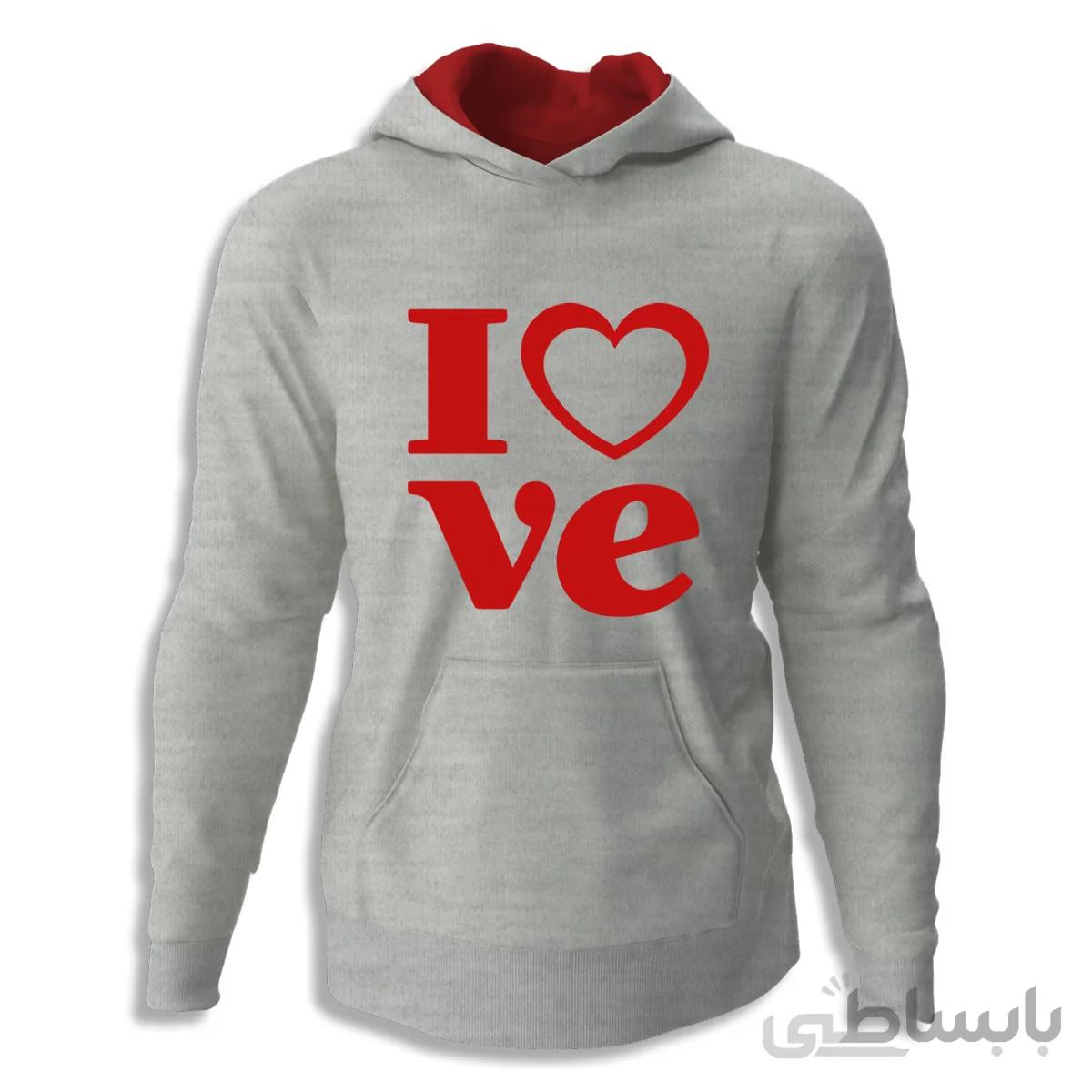سویشرت طرح Love