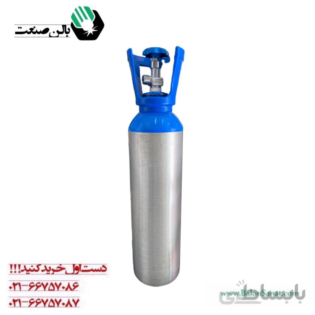 کپسول اکسیژن ۵ لیتری آلومینیوم چینی