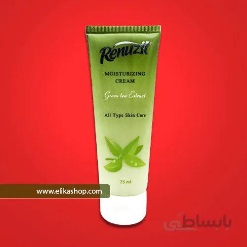 کرم مرطوب کننده پوست چرب رینوزیت حاوی عصاره برگ درخت چای 75 میل ا Tea Tree Extract Moisturizing Cream Renuzit For Oily Skin
