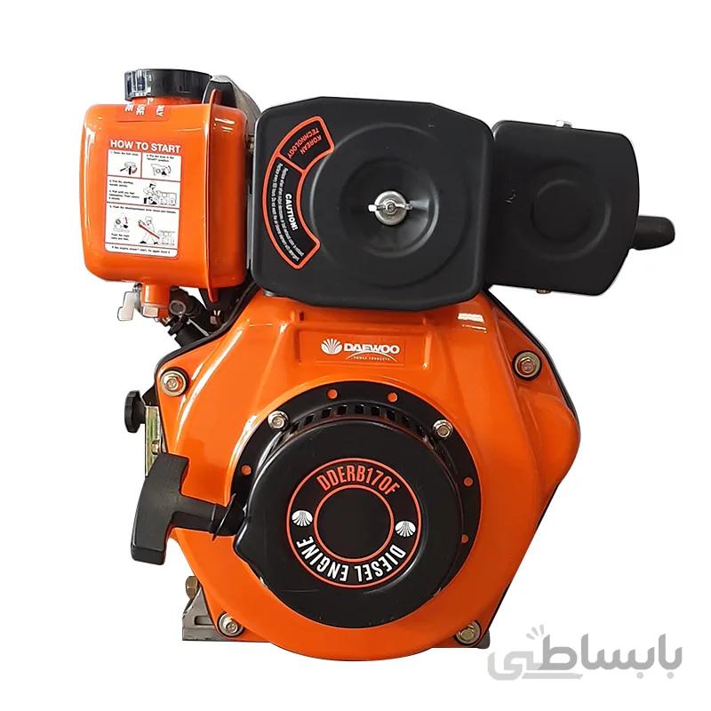 موتور تک دیزل ۴٫۵ اسب دوو مدل DDERB 170F