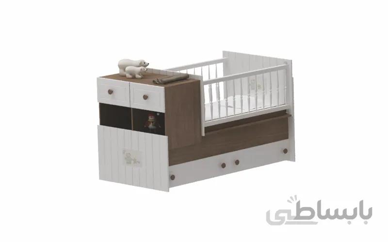 تخت خواب نوزادی مدل F108