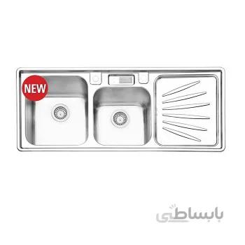 سینک آشپزخانه توکار ایلیا استیل مدل 2061