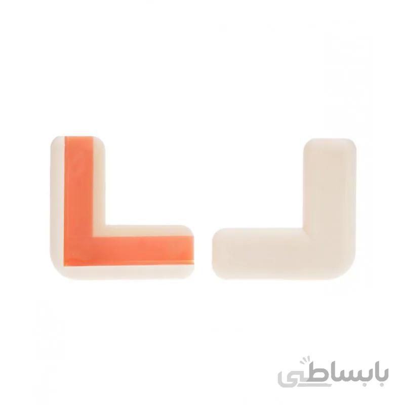 محافظ گوشه L شکل بژ نینو Ninno