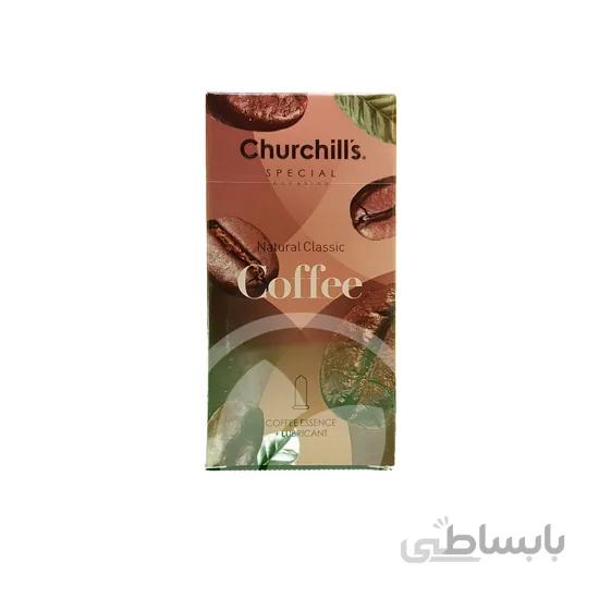 کاندوم اسپشیال قهوه روان کننده ۱۲ عددی چرچیل؛ Churchill's