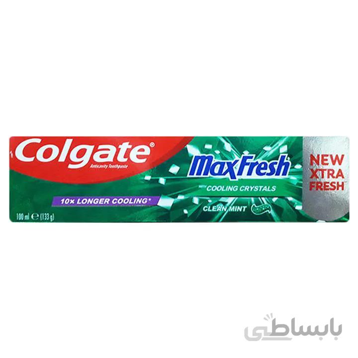 خمیر دندان کلگیت 100 میل سبزMAX FRESH