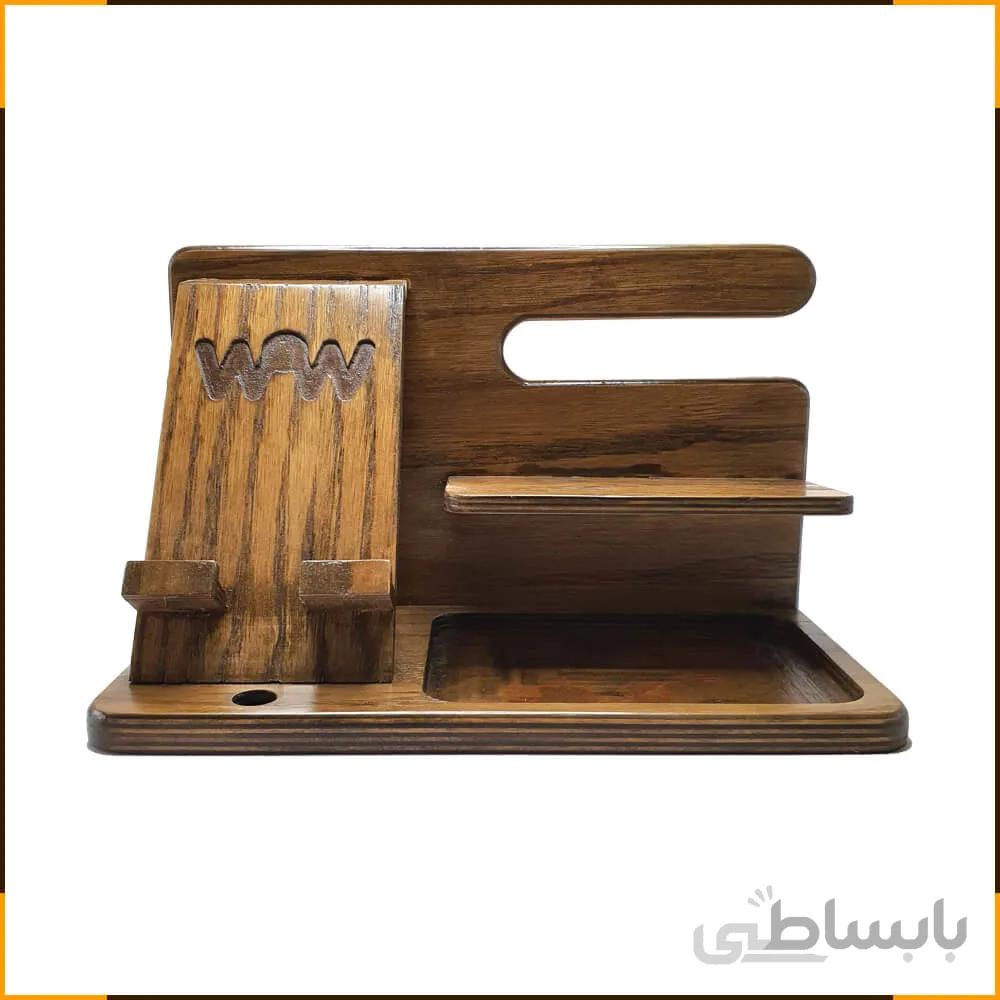 پایه و نگهدارنده موبایل به همراه جای لوازم جانبی