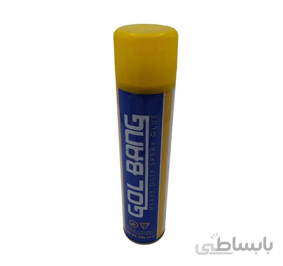 چسب اسپری آگهی گل بانگ ا GOL BANG HEAVY DUTY SPRAY