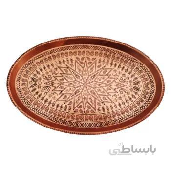 سینی مسی بیضی 26*40 توت کالا tootkala 1617