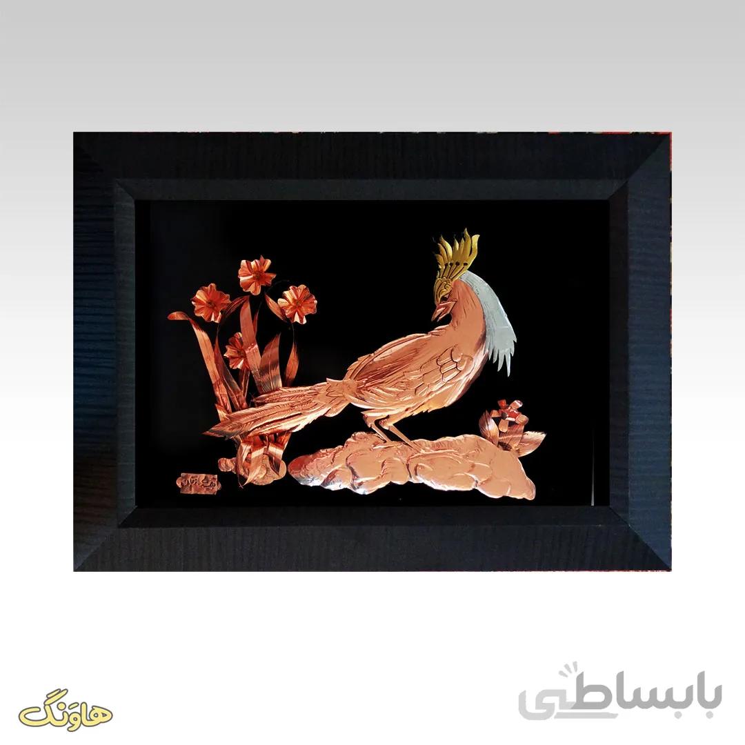 تابلو معرق گنجشک A07