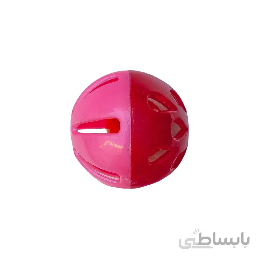 اسباب بازی طوطی توپ زنگوله دار سایز متوسط