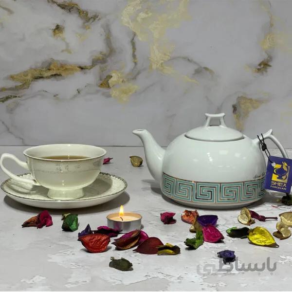 قوری شکس مدل باران کد 971 ورساچ سبز