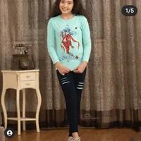 ست بلوز شلوار دخترانه بچه گانه پاییزه مدل کفشدوزک سایز ۵۵/۶۰ - فروشگاه اینترنتی بچه شیک