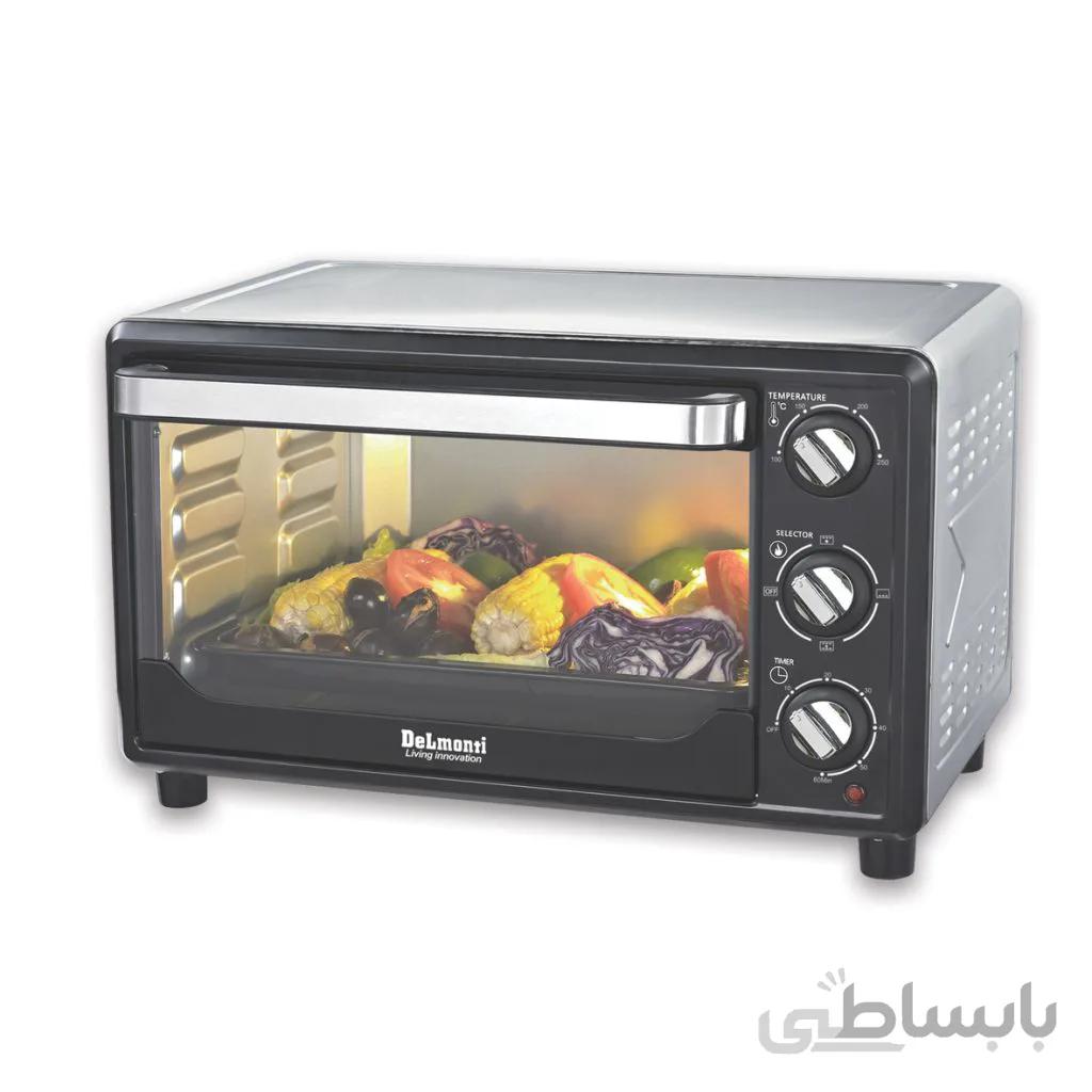 آوان توستر و جوجه گردان 30 لیتری دلمونتی Delmonti DL770 ا Delmonti DL770 battalion CHICKEN 1500W 30L Toaster Oven