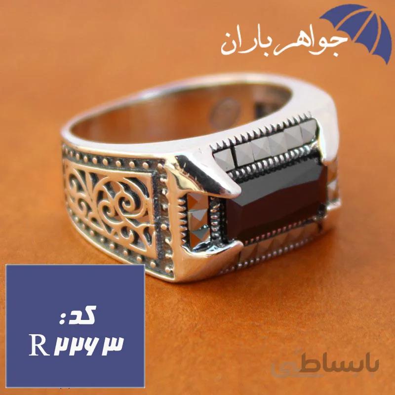 انگشتر اونیکس اسپرت مردانه کد R_2263