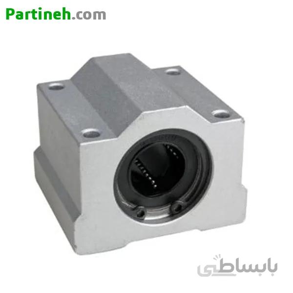 بلبرینگ خطی بلوکی بدون برند مدل SC12UU قطر 12 میلیمتر ا SC12UU Linear Guide Ball Bushing