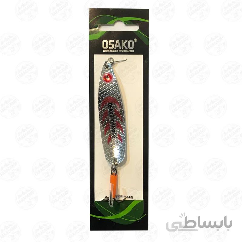 طعمه قاشقک ماهیگیری اوساکو نقره ای 18 گرمی