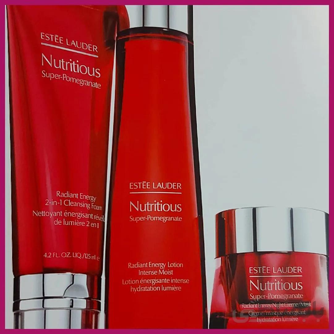 ست انار ردینت انرژی استیلادر اصل stee-lauder radiant energy pomegranate