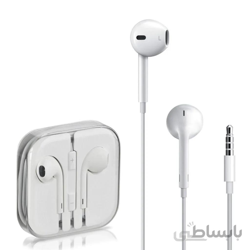 هندزفری اورجینال اپل EarPods مدل MD827FE/A ا Apple EarPods MD827FE/A Handsfree
