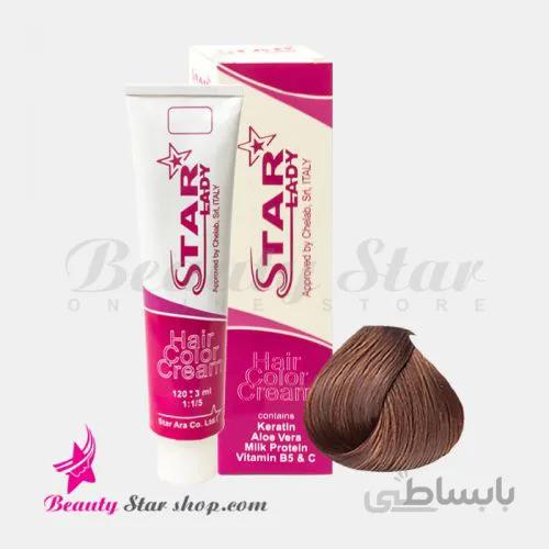 رنگ موی قهوه ای روشن شماره 5.0 استارليدی حجم 120 ميلی لیتر