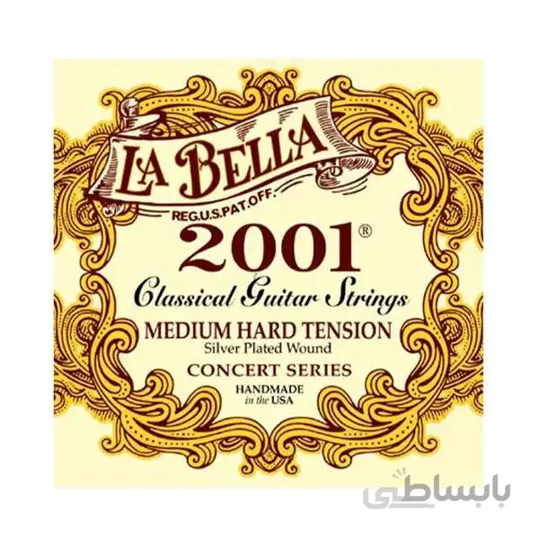 سیم گیتار لا بلا مدل ۲۰۰۱ Medium Hard Tension
