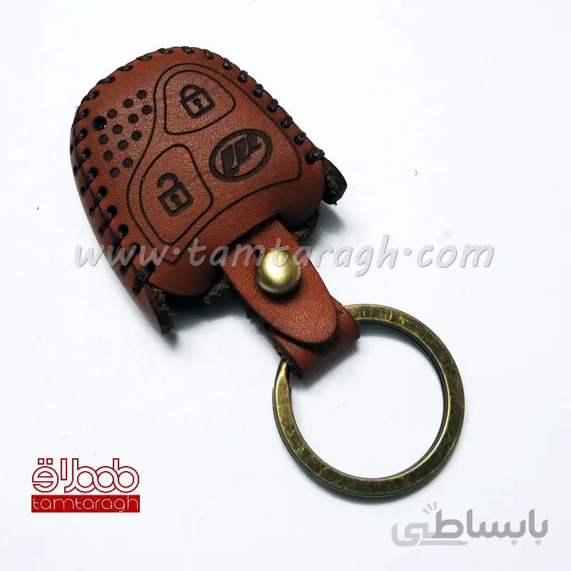 کاور ریموت چرم طبیعی لیفان 3 دکمه 620-520