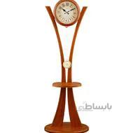 ساعت ایستاده و کنارسالنی لوتوس مدل 123 گردویی