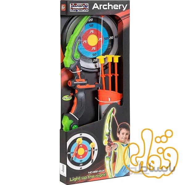 تیر و کمان چراغدار با سیبل Archery Light-up the Night! 881-24A