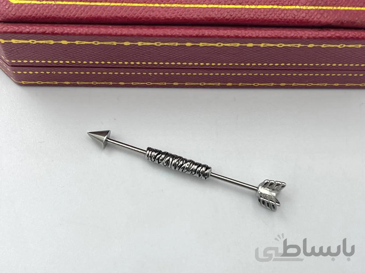 پیرسینگ محوری طرح فلش