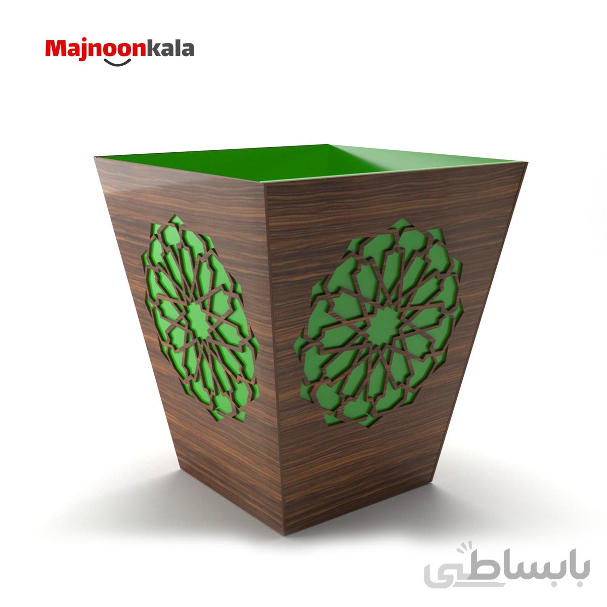 سطل زباله طرح سنتی کد 03