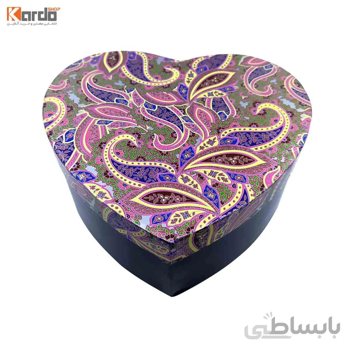 جعبه هدیه و کادو طرح قلب(۳عددی)