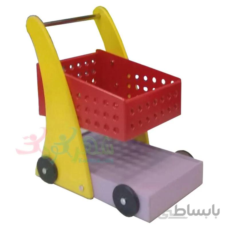 سبد خرید فانتزی چوبی