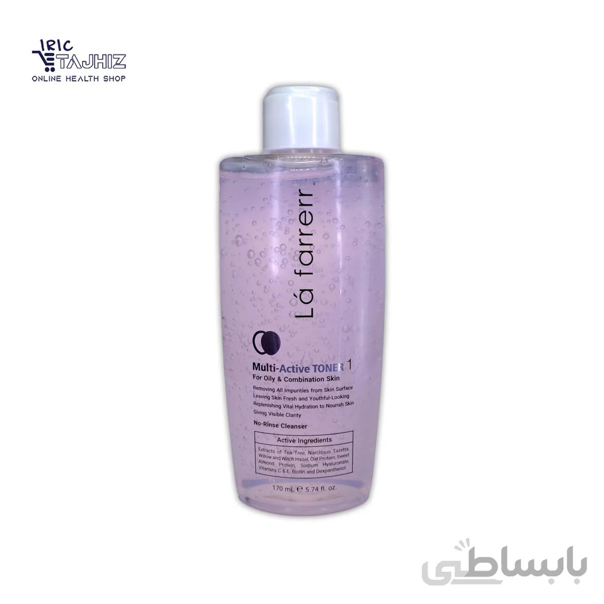 تونر لافارر 1 مخصوص پوست چرب و مختلط ا La Farrerr Oily And Combination Toner کد 282810